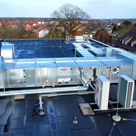 Unser fortschrittliches Belüftungssystem für Schulgebäude